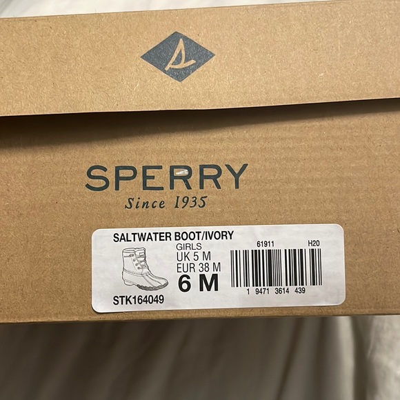 Girls Sperry Saltwater Boot - Picture 6 of 6